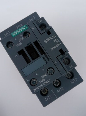 假一罚十正品西门子  接触器 3RT6026-1BB40 DC24V 25A现货