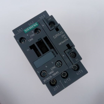 假一罚十正品西门子  接触器 3RT6026-1BB40 DC24V 25A现货