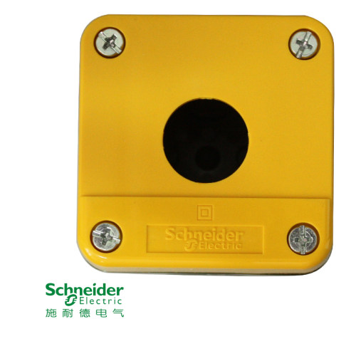 原装正品 施耐德 一位按钮开关盒 XALB01YC XAL-B015YC 一孔黄色