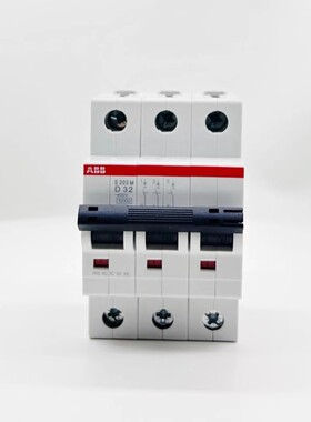 正品 ABB 空气开关D型3P S203M-D40 S203M-D63 40A 63A SH203-D10