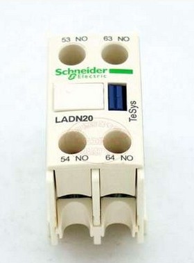 原装正品 施耐德 辅助触点 2常开 LADN20C LADN20正装辅助触头