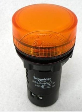 施耐德 22mm黄色信号灯 XB2-BVB5LC DC24V 指示灯