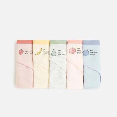 oysho水果西班牙低腰纯棉内裤