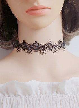 颈带choker系带设计不含金属