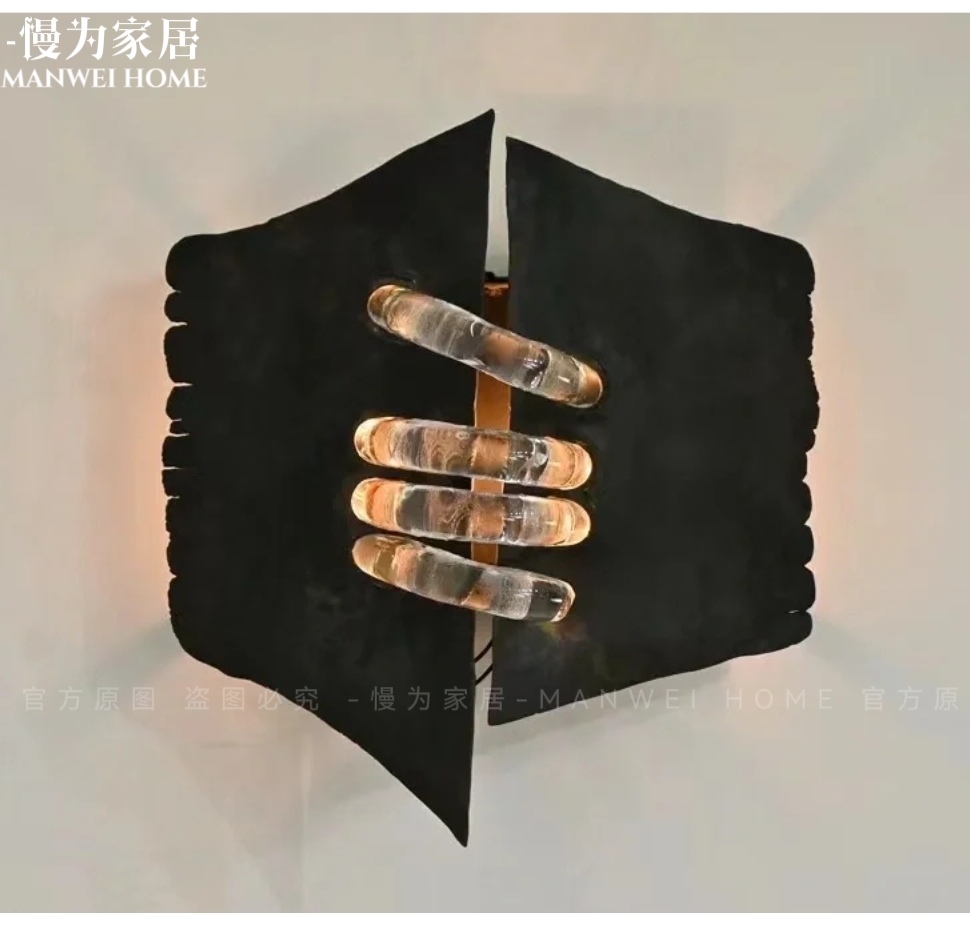 慢为家居/迷人的腰时髦精巴黎包豪斯太空时代中古客餐厅卧室壁灯