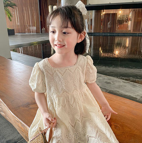 女童洋气连衣裙新款儿童裙子薄款
