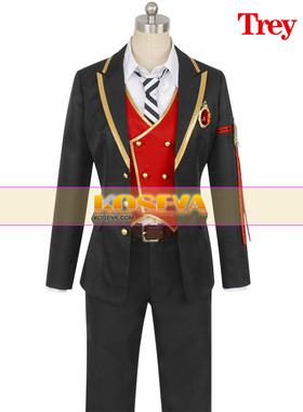 扭曲仙境 Heartslabyul寮 Riddle Trey Deuce  Cater ace cos服