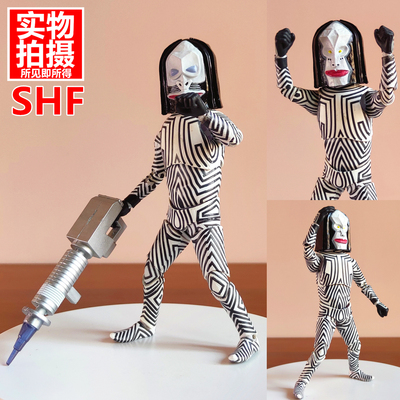 SHF三面怪人达达人类标本站哥莫拉怪兽初代奥特曼可动手办玩具ACT