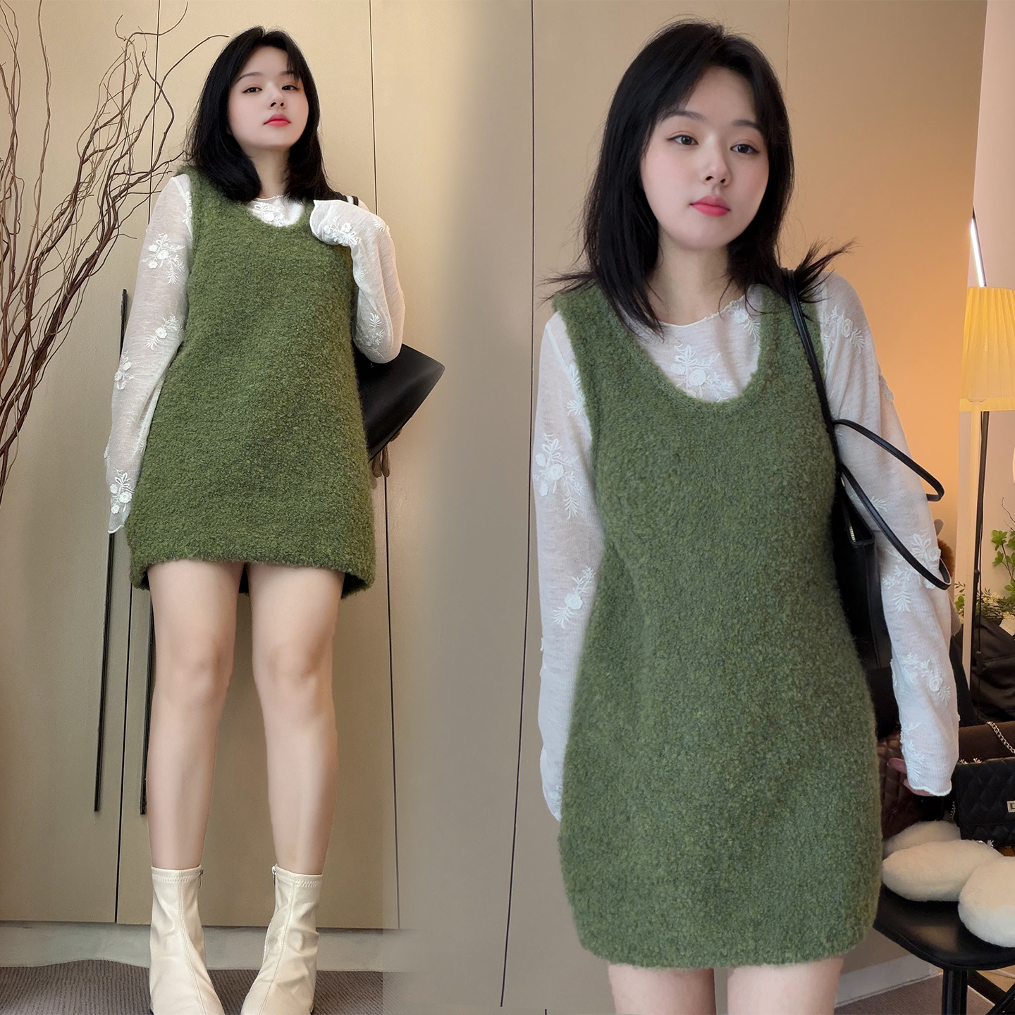 超好穿的连衣裙~不挑身才