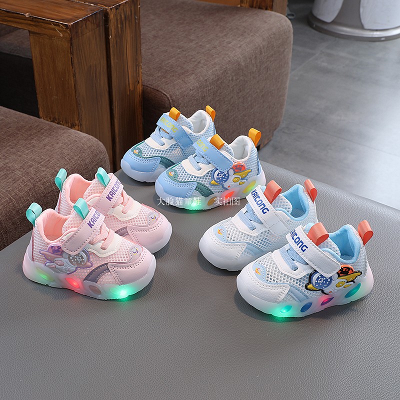 婴幼儿学步鞋单网鞋女宝宝