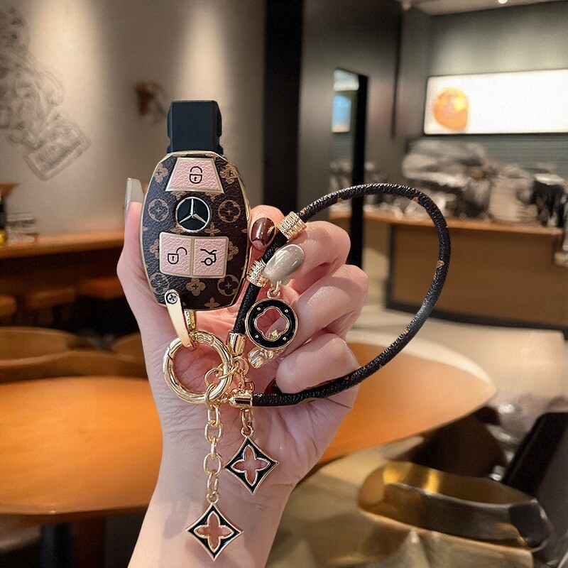 奔驰gla钥匙套c200l车b200壳cla220扣glc260c180l老款v260威霆glk