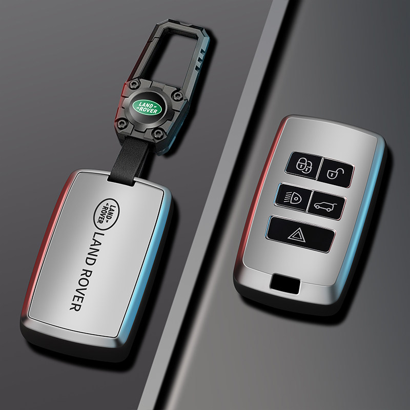 适用路虎钥匙套卫士极光发现神行壳星脉发现4扣揽运高端男士包女