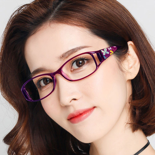 老花眼镜女士防蓝光抗疲劳时尚超