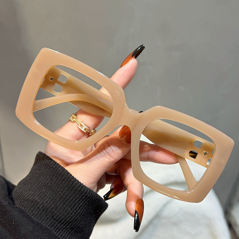 欧美复古风大框时尚老花眼镜女士高清显年轻