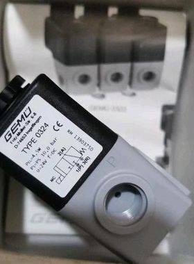 盖米  现货GEMU原装电磁阀TYPE 0324 ，TYPE0322