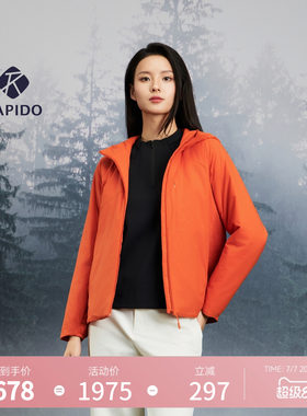 女士O系列基础时尚舒适P棉棉服