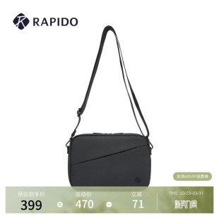 RAPIDO雳霹道2025年秋冬男士 运动感休闲单肩斜挎邮差包
