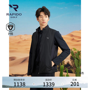 高尔夫GOLF运动P棉马甲可打包 RAPIDO雳霹道2025年秋冬男士