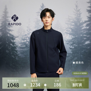 时尚 RAPIDO睿必度26春男士 通勤户外磨毛夹克外套雳霹道 新品