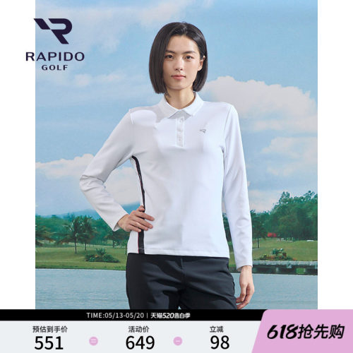 RAPIDO雳霹道长袖POLO衫