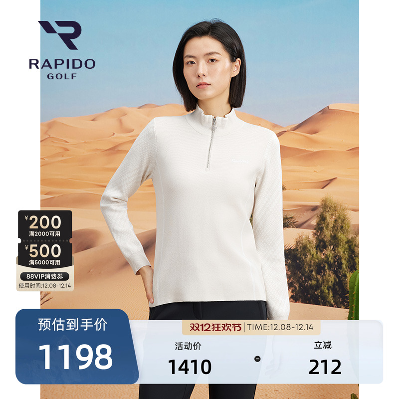 女士高尔夫GOLF通勤长袖卫衣