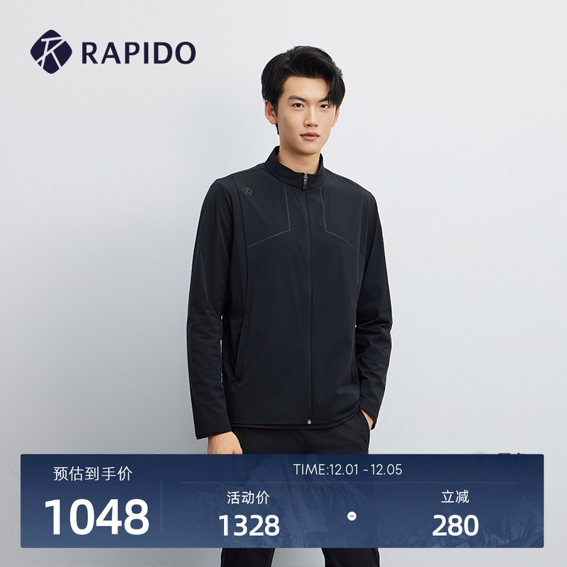 RAPIDO雳霹道男士立领夹克外套