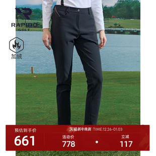 休闲长裤 加绒RAPIDO雳霹道2025年女士GOLF高尔夫修身 新品
