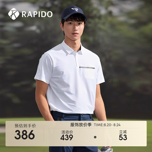 饰袋运动POLO衫 RAPIDO雳霹道春夏新款 装 男士 高尔夫GOLF经典