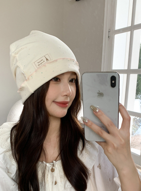 月子帽四季款孕妇女产妇产后夏春薄款纯棉a类大头围睡觉可戴5月4