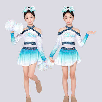 儿童中小学生拉拉队比赛演出服