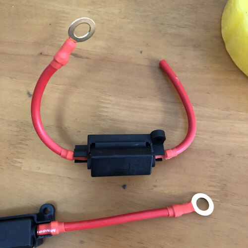 驻车空调加装保险盒100A电动空调110A空调插汽车改装接线保险盒