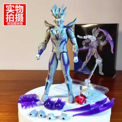 赛罗奥特曼豪华版无限形态关节超可动act泰迦欧布泽塔人偶玩具SHF