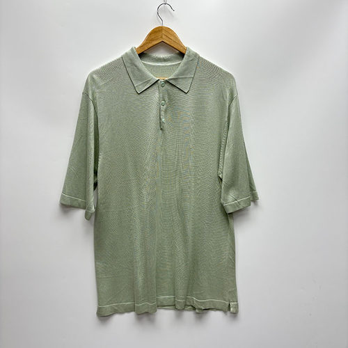 桑蚕丝夏季短袖休闲风POLO衫