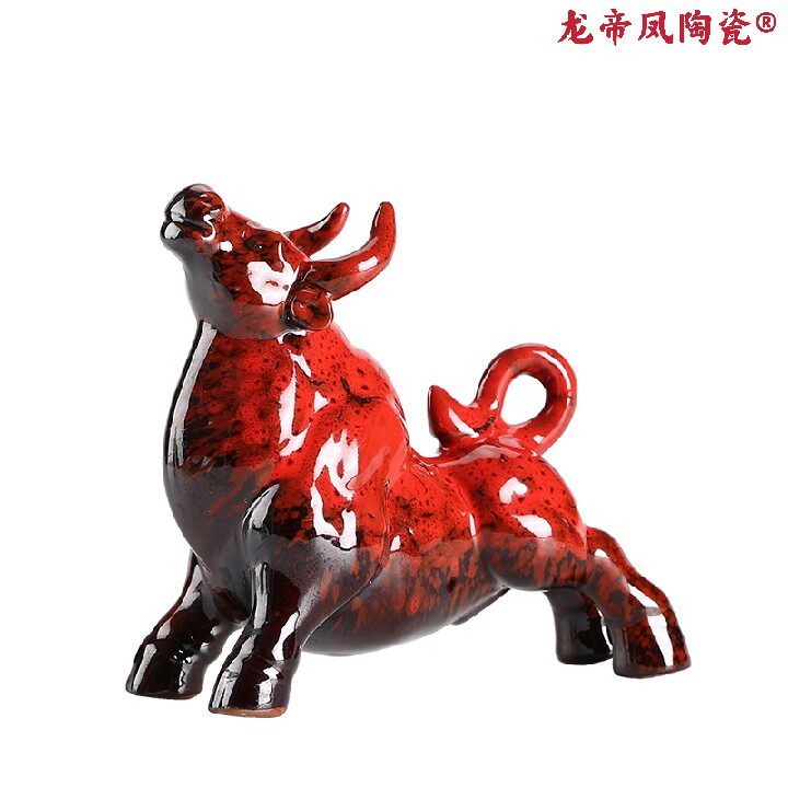 八年老店新品冲量大师珍藏版牛年牛气冲天中式招财牛摆件装饰