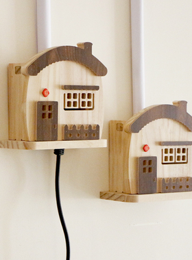 家用实木开关明装插座可穿线边框套遮挡装饰防触电保护罩墙贴遮丑