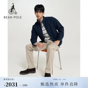 BEANPOLE滨波2026春季 男士 厅局风惠灵顿单西立领夹克外套 新品
