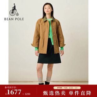 2025秋冬女士潮酷休闲工装 BEANPOLE滨波 巴恩风夹克外套 新品