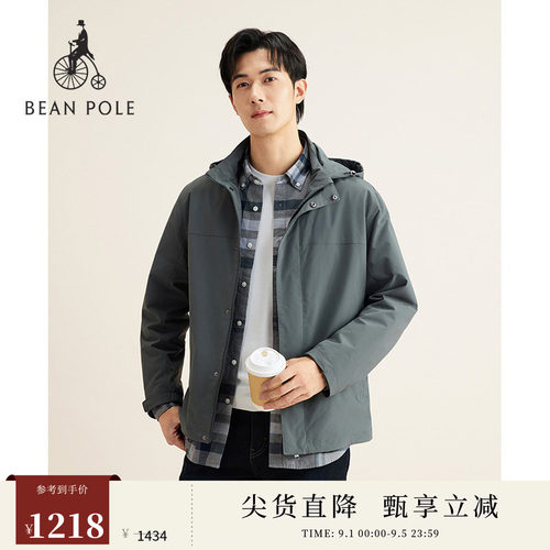 滨波连帽低调韩系休闲夹克外套