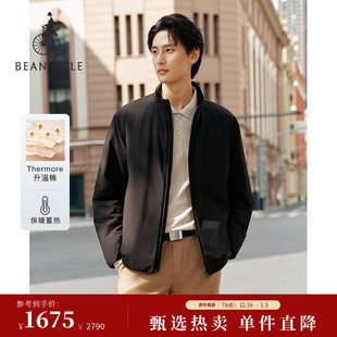 BEANPOLE滨波2025秋冬男厅局商务风轻量升温棉服外套 进口面料