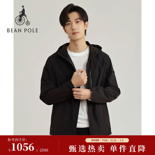 风休闲夹克外套 中长外套商务行政风休闲工装 BEANPOLE滨波男士 时尚