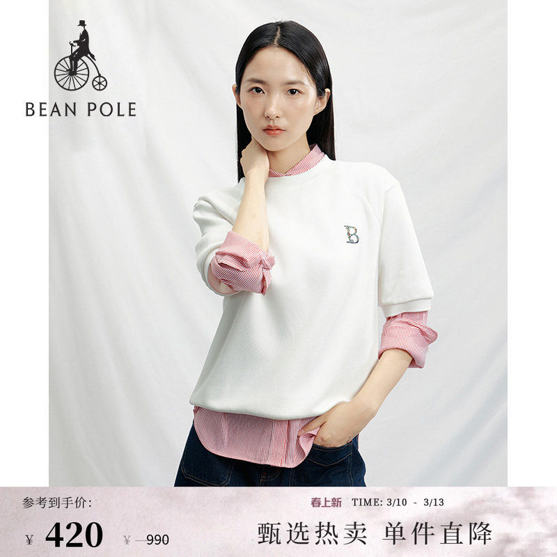 BEANPOLE���� �ļ�Ůʿ�����ճ���Ƹд���logo��Լ��Բ�����T�� 420Ԫ