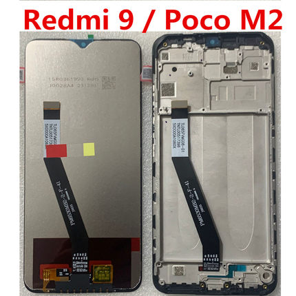 屏幕适用于小米 Poco M2屏幕总成 M2004J19PI 液晶触摸 MZB9919IN