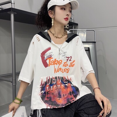 2025夏季新款韩版宽松显瘦T恤
