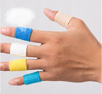 运动护指排球高尔夫指关节护指套运动护具绷带男女护手指胶带