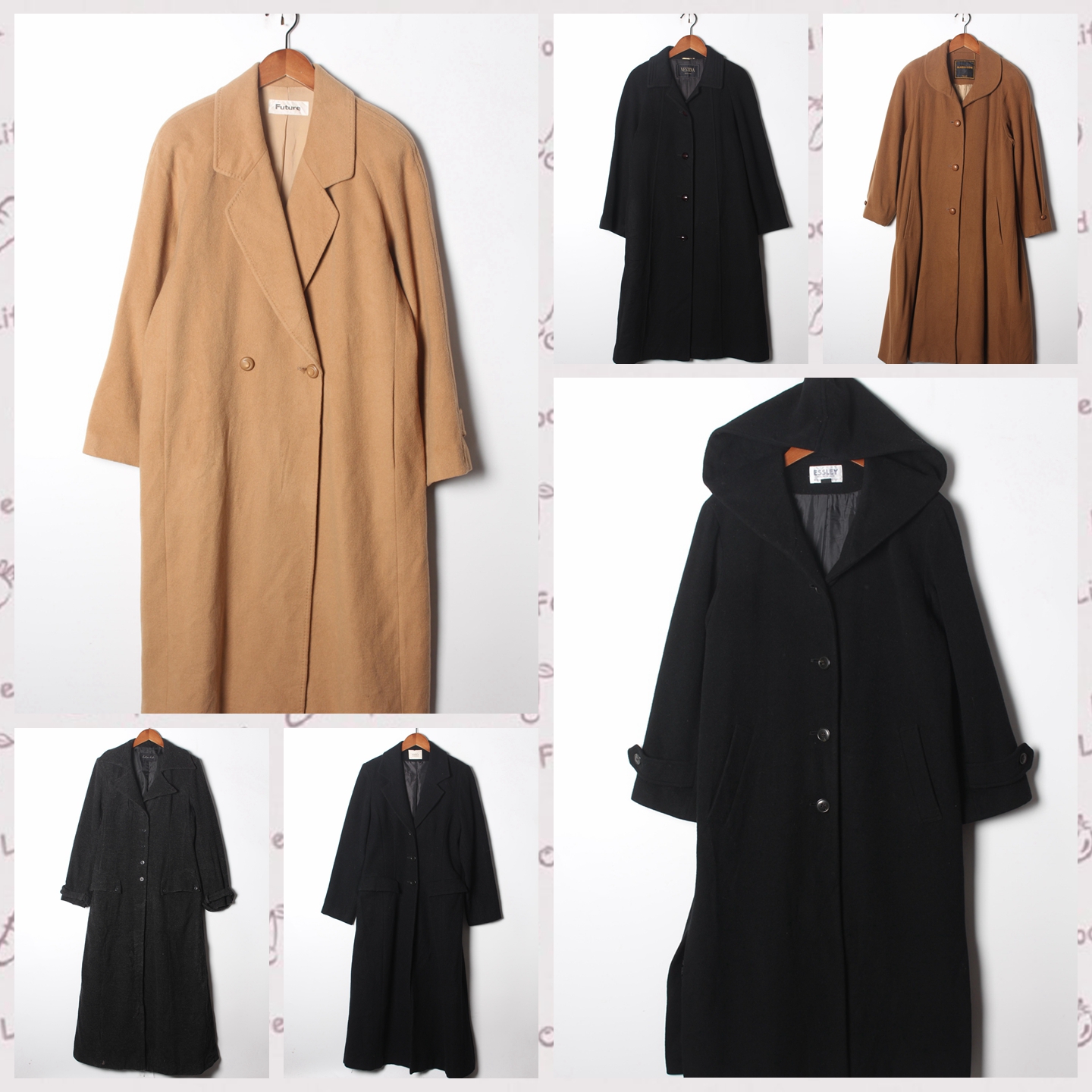 001羊毛毛料长款通勤时尚