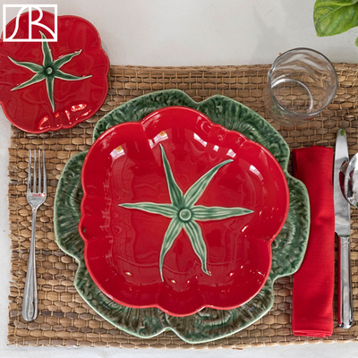 葡萄牙创意番茄中午晚餐盘