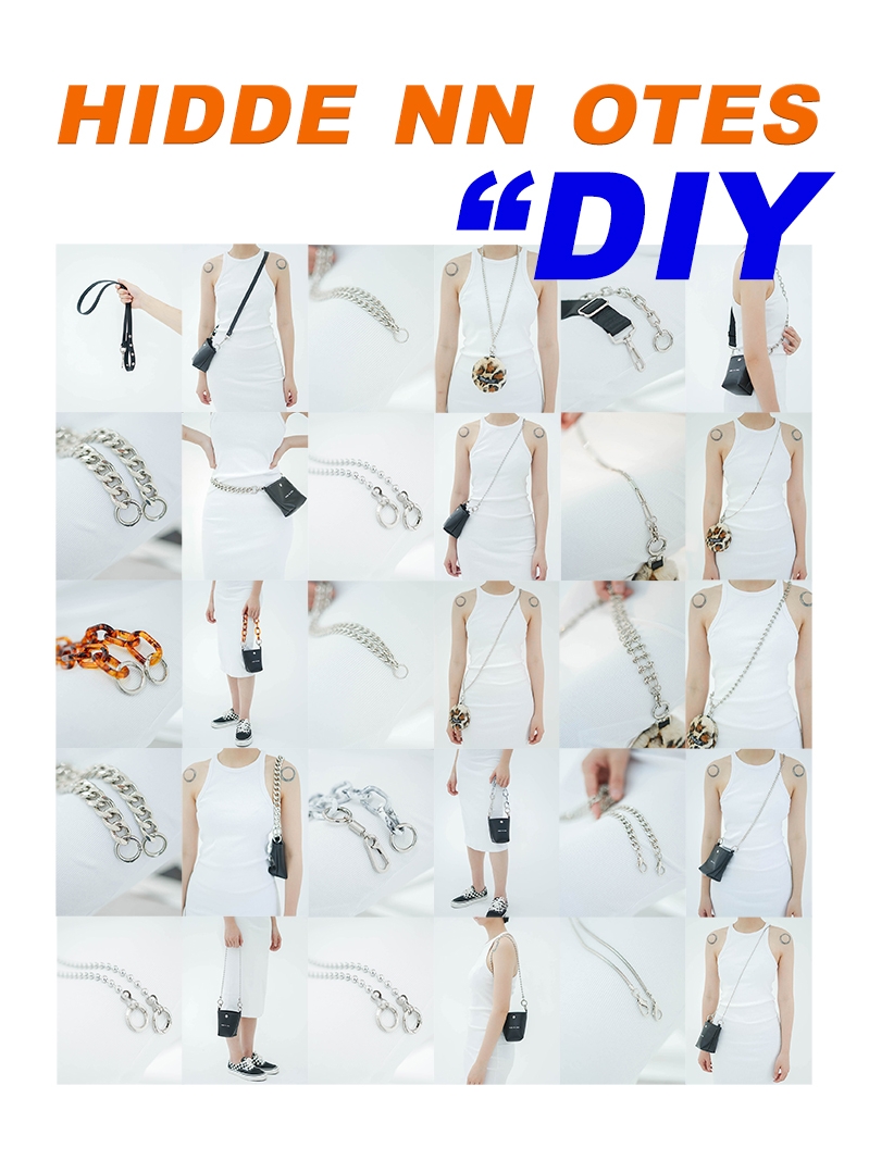 既能做肩带又能当身体链