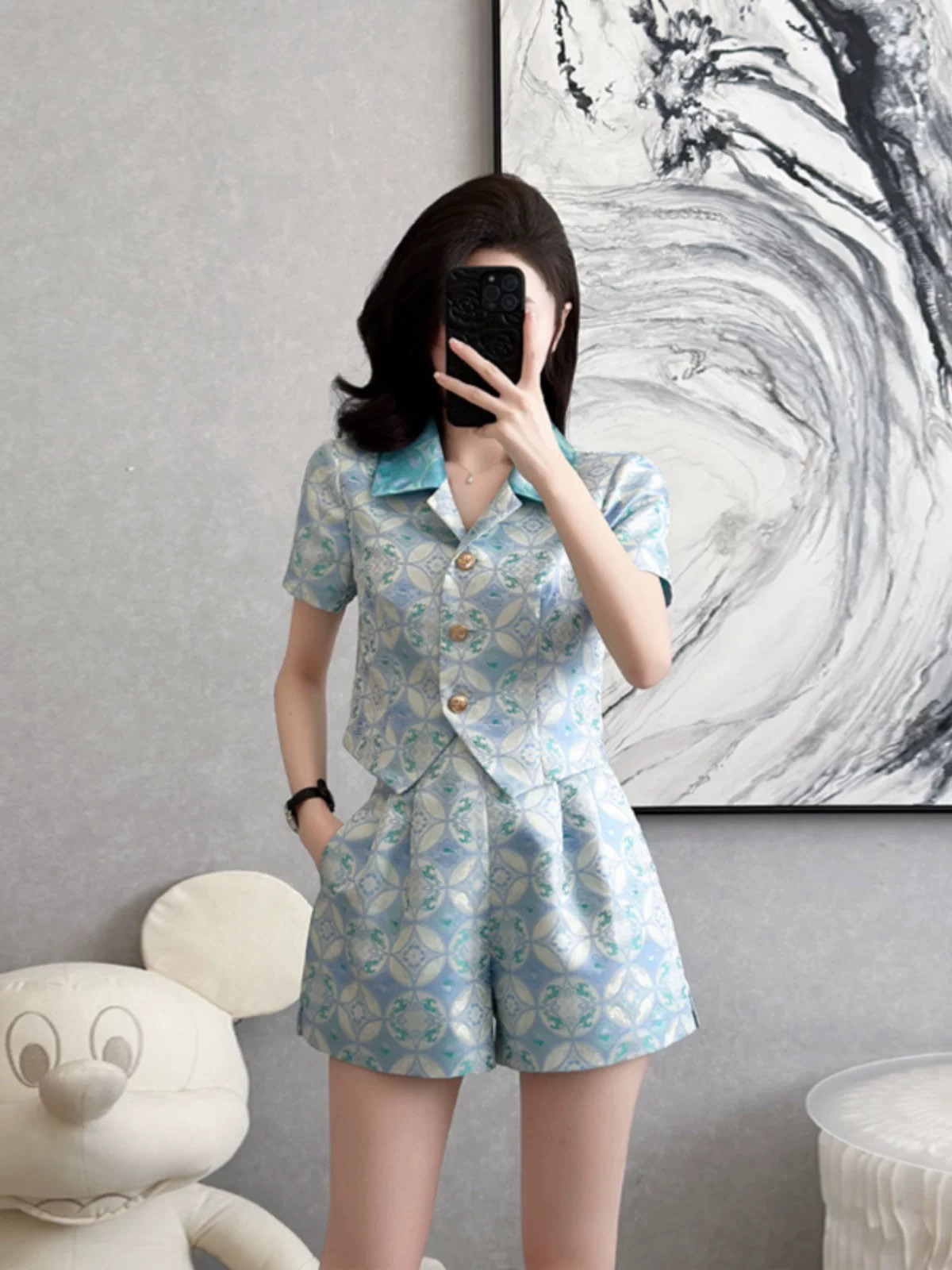 夏季套装女2025新款时尚洋气时髦小香风气质穿搭一整套轻奢高级感,女装/女士精品,时尚套装,淘宝优惠券,粉丝福利购,淘宝优惠卷