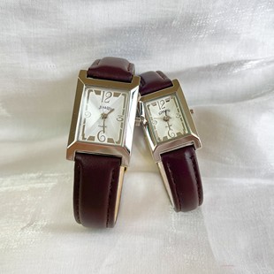 库存大连手表厂沙鸥石英情侣手表经典 斜面钻石切割镜面