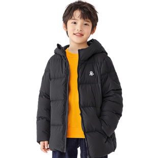 巴拉巴拉男童女童羽绒服中大童加厚外套儿童宝宝短款冬装新款童装